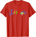 OES Sister Star Colors of the Eastern Star Thanksgiving T-Shirt - FUKAMASONIC