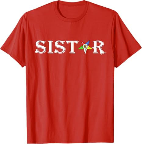 OES Sistar Sister of the Eastern Star Emblem Thanksgiving T-Shirt - FUKAMASONIC