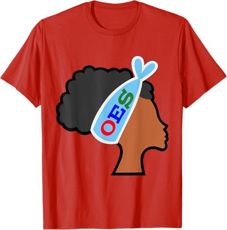 OES Head Band Afro Sister the Eastern Star Parents' Day T-Shirt - FUKAMASONIC