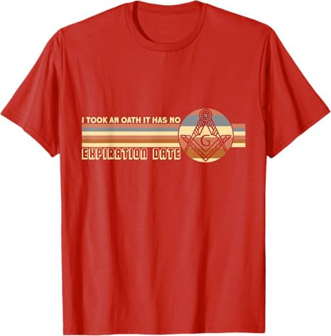 I Took an Oath Masonic Freemason Master Mason T-Shirt - FUKAMASONIC