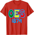 OES 1874 Retro Order of the Eastern Star Parents' Day T-Shirt - FUKAMASONIC