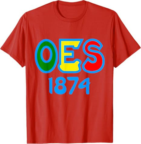 OES 1874 Retro Order of the Eastern Star Parents' Day T-Shirt - FUKAMASONIC