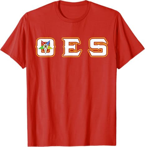OES Words Star Order of Eastern Star Thanksgiving Christmas T-Shirt - FUKAMASONIC