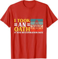 I Took an Oath Freemason Master Mason Masonic T-Shirt - FUKAMASONIC