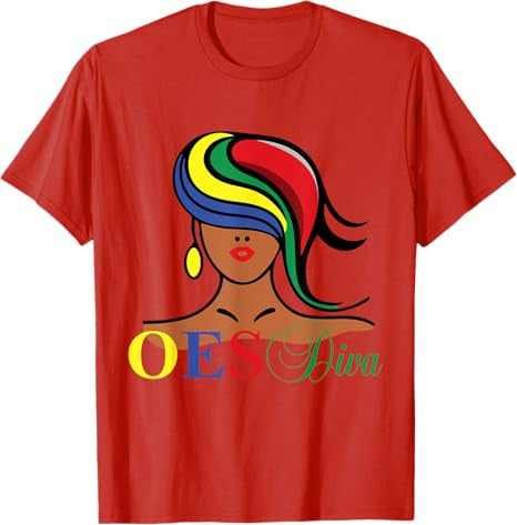 OES Diva Sister Order of the Eastern Star Parents' Christmas T-Shirt - FUKAMASONIC