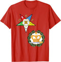 OES Order of the Amaranth Split Eastern Star Sister Chapter T-Shirt - FUKAMASONIC