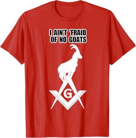 Masonic Short Sleeve Goat Tshirt - FUKAMASONIC