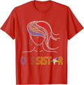 OES Sisters Dot Print Beautiful Order of the Eastern Star T-Shirt - FUKAMASONIC