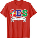 OES Symbol Ribbon Order of the Eastern Star Parents' Day T-Shirt - FUKAMASONIC