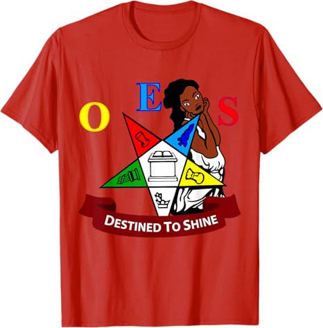 OES Destined To Shine Order of the Eastern Star Parents' Day T-Shirt - FUKAMASONIC