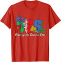Adah Ruth Esther Martha Electa Symbols of OES Eastern Star T-Shirt - FUKAMASONIC