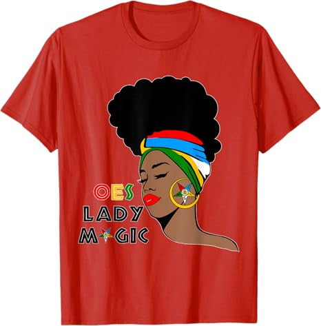 OES Lady Magic Sisters Beautiful Order of the Eastern Star T-Shirt - FUKAMASONIC