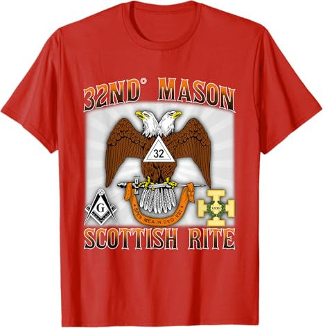 Scottish Rite Mason 32nd Masonic 32 AASR WD Valley Old Style T-Shirt - FUKAMASONIC