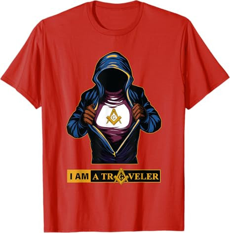 Masonic Freemason I am a Traveler Mason T-Shirt - FUKAMASONIC