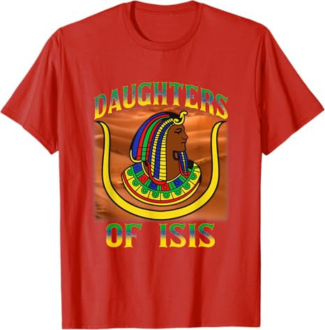 Daughters of Isis DOI Order Eastern Star OES PHA Portrait T-Shirt - FUKAMASONIC