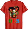 OES Afro Sisters Squad Team Eastern Star Women's Equality T-Shirt - FUKAMASONIC