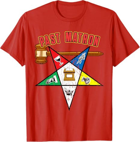 OES Past Matron Vintage Order of Eastern Star Thanksgiving T-Shirt - FUKAMASONIC