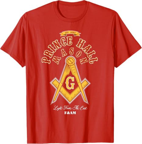 Prince Hall Mason Light From The East F&AM Father's Day T-Shirt - FUKAMASONIC
