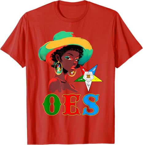 OES Black Sister Floppy Hat & Eastern Star Equality T-Shirt - FUKAMASONIC