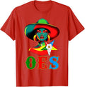 OES Black Sister Floppy Hat Eastern Star Women's Equality T-Shirt - FUKAMASONIC