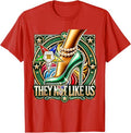 They Ain't Us OES Pearl High Heels Platform Green Sisters T-Shirt - FUKAMASONIC