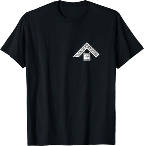 Masonic past master jewel symbol - Master mason Freemasonry T-Shirt