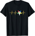 OES Shirts For Women Logo - Heartbeat EKG Pulse T-Shirt