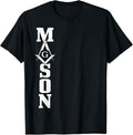 Mason Square & Compass Masonic Symbol Freemason T-Shirt