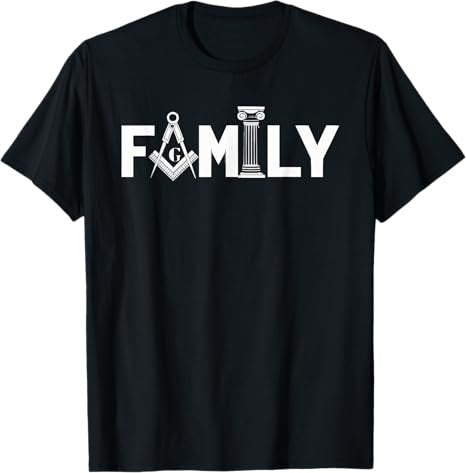 Freemason Wife Square & Compass Masonic Fraternal T-Shirt