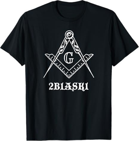 2B1ASK1 Freemason symbol T-Shirt