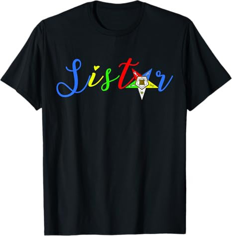 OES Sister Star Colors of the Eastern Star Thanksgiving T-Shirt