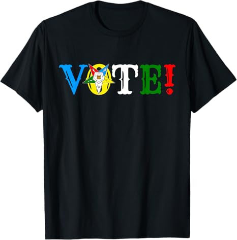 OES VOTE Star Sisters Beautiful Order of the Eastern Star T-Shirt