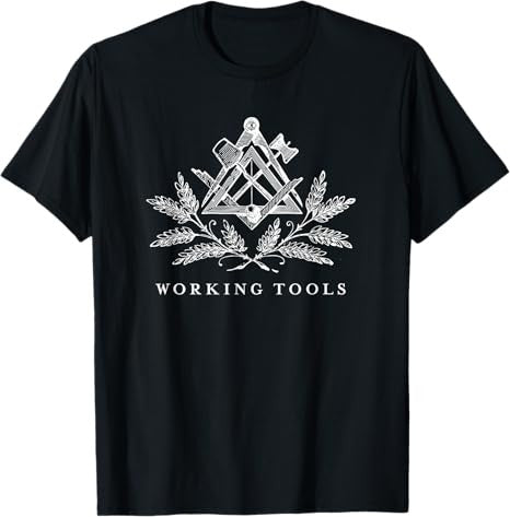 Working Tools - Mason, Masonic - Freemason T-Shirt