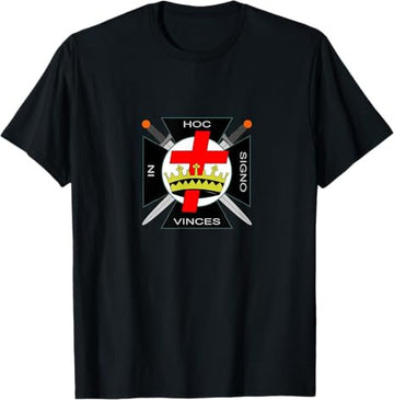 The Seal of the Knights Templar - Masonic York rite symbol T-Shirt