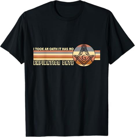 I Took an Oath Masonic Freemason Master Mason T-Shirt