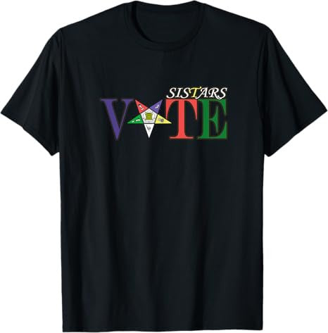 OES Masonic Sistar Vote T-Shirt