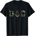 Masonic Dad, Father's Day Gift - Camo | Freemason T-Shirt