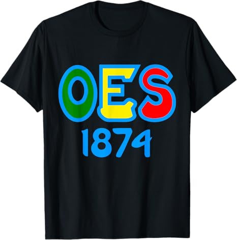 OES 1874 Retro Order of the Eastern Star Parents' Day T-Shirt