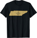 Tennessee Freemason T Shirt With Masonic Symbols