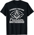 Stronger Together Masonry Masonic Freemason Freemasonry T-Shirt