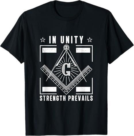 Freemasonry Strength Prevails Proud Masonic T-Shirt