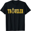 Masonic Masonic Square and Compass Travel T-Shirt