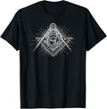 Masonic Square And Compass Freemason All Seeing Eye T-Shirt