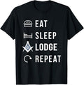 Eat Sleep Lodge Repeat T-Shirt