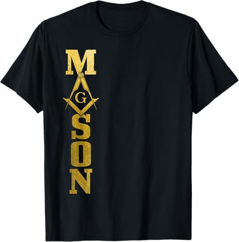 Masonic Masonic Square and Compass Symbol T-Shirt