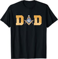 DAD Masonic Sign Father's Day Gift Freemasonry T-Shirt