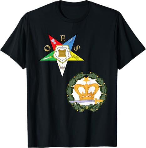 OES Order of the Amaranth Split Eastern Star Sister Chapter T-Shirt