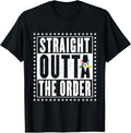 OES Straight The Order Eastern Star Thanksgiving Christmas T-Shirt