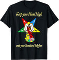 OES Keep your Head High Standard Higher Order Eastern Star T-Shirt