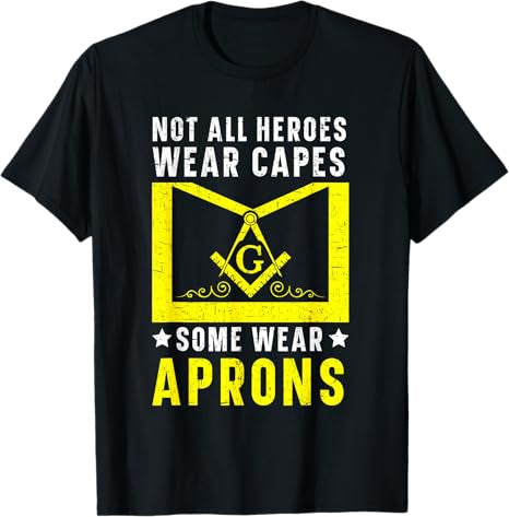 Masonic Freemasonry Square & Compass Fraternal T-Shirt
